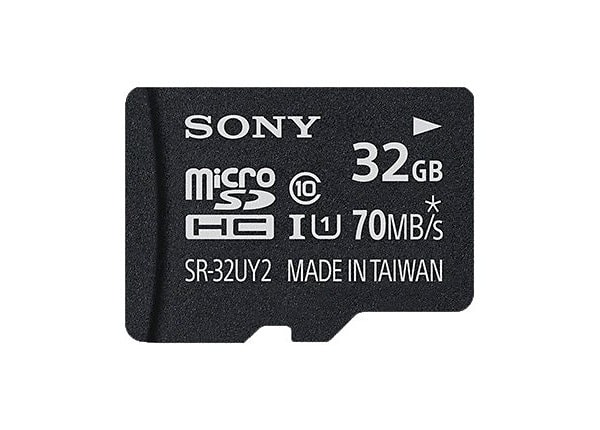 Sony SR32UY2A - flash memory card - 32 GB - microSDHC UHS-I