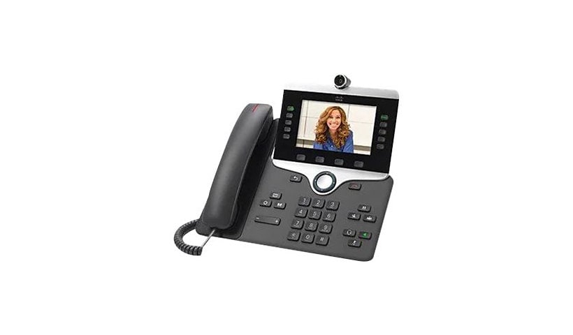 Cisco IP Phone 8865 - IP video phone - with digital camera, Bluetooth inter