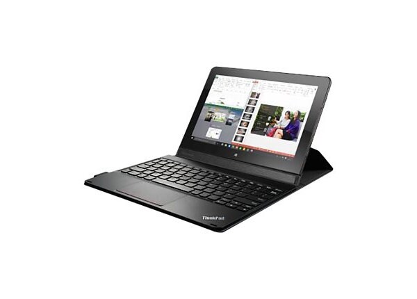Lenovo ThinkPad 10 Folio Keyboard - keyboard and folio case - with touchpad - English - US