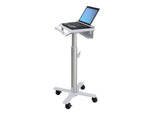 Ergotron StyleView cart - light-duty - for notebook / barcode scanner - whi