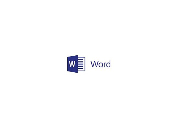 Microsoft Word 2016 - license - 1 PC