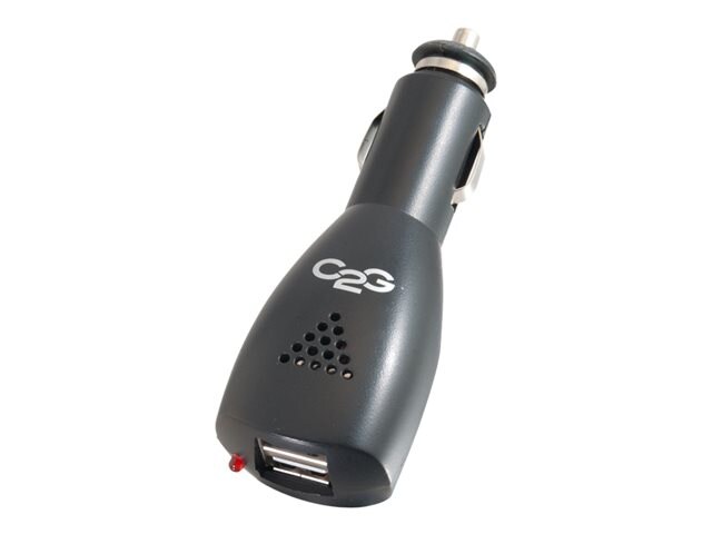 C2G 2-Port USB A Car Charger - DC to x2 USB - 5V/2.1A