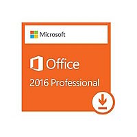Microsoft Office Professional 2016 - license - 1 PC