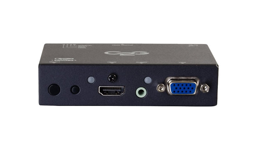 C2G HDMI, VGA and Audio to HDMI Converter Switch