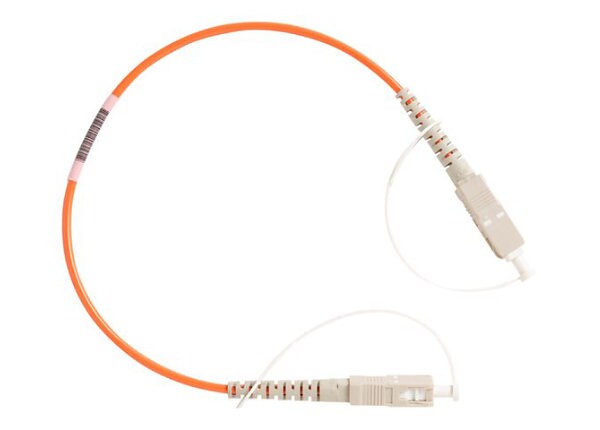 Fluke Networks Multimode 62.5µm Test Reference Cord (SC/SC) - testing device cable - 30 cm