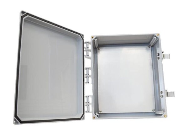 TerraWave 12x10x4 Enclosure, Universal Backplate - network device enclosure