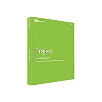 Microsoft Project Standard 2016 - box pack - 1 PC