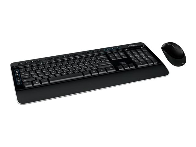Microsoft Wireless Desktop 3050 - keyboard and mouse set - Canadian French