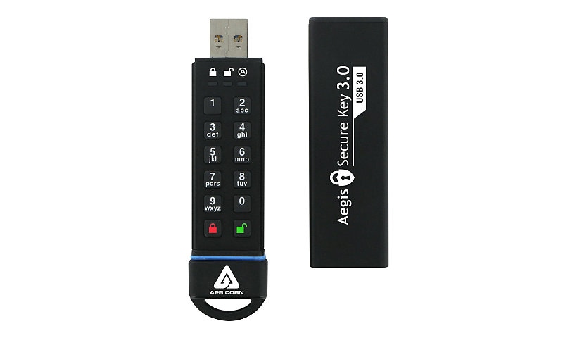 Clé sécurisée Apricorn Aegis 3.0 - clé USB - 240 Go