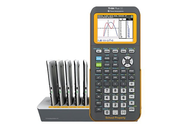Texas Instruments TI-84 Plus CE EZ-Spot Teacher Pack - graphing calculator