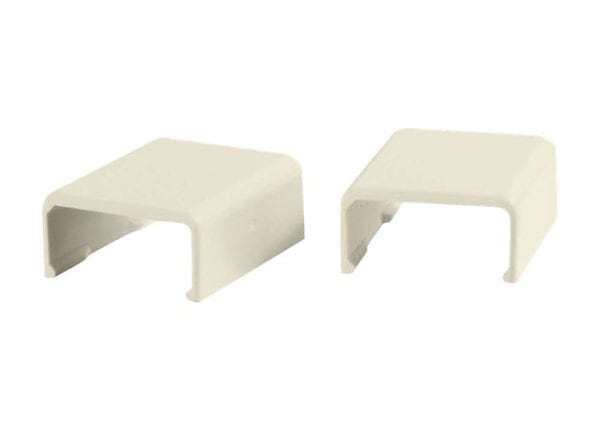 C2G 2 Pack Wiremold Uniduct 2700 Cover Clip - Ivory - cable raceway cover clip