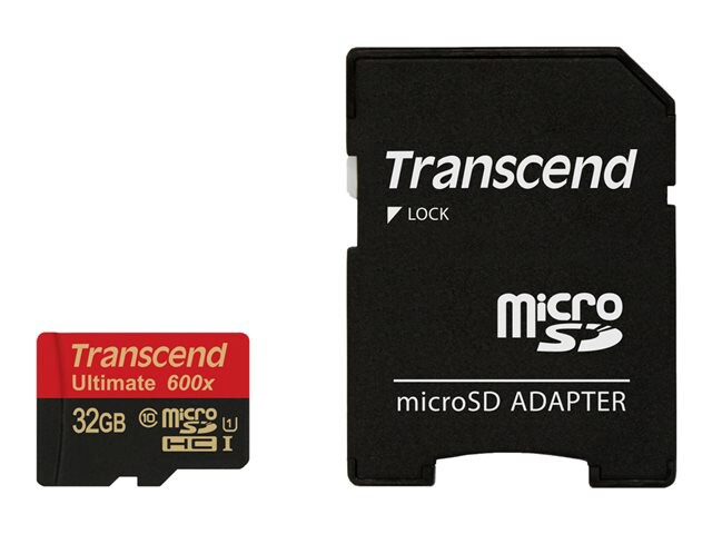 Transcend Ultimate series TS32GUSDHC10U1 - flash memory card - 32 GB - SDHC UHS-I