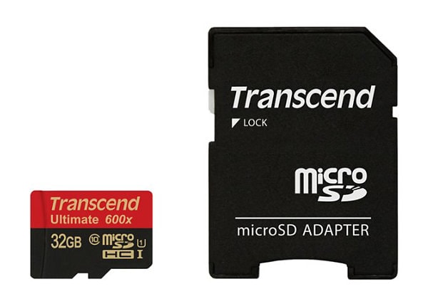 Transcend Ultimate series TS32GUSDHC10U1 - flash memory card - 32 GB - SDHC UHS-I