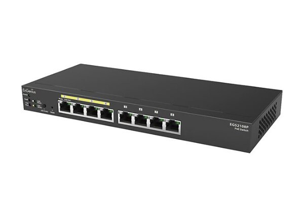 ENGENIUS EGS2108P - switch - 8 ports - managed - with 3x EnGenius EAP600