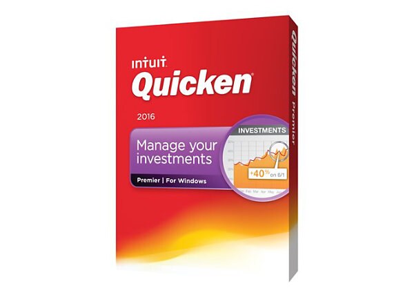 Quicken Premier 2016 - box pack
