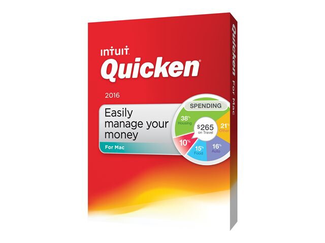 Quicken 2016 for Mac - box pack