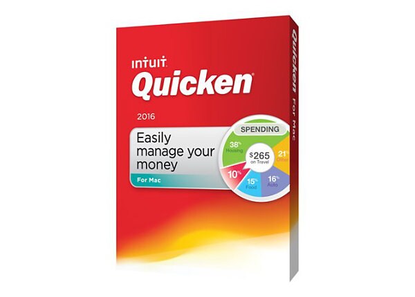 Quicken 2016 for Mac - box pack