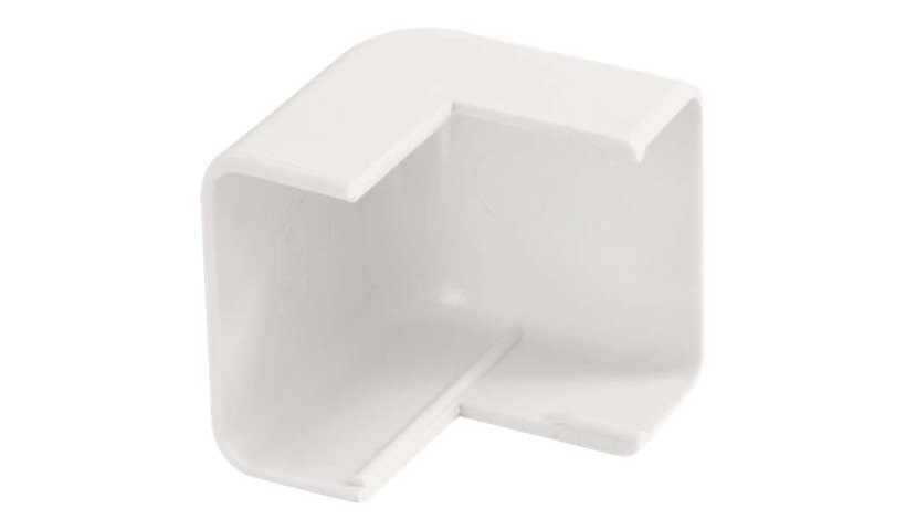 C2G Wiremold Uniduct 2800 External Elbow - White - cable raceway outside co