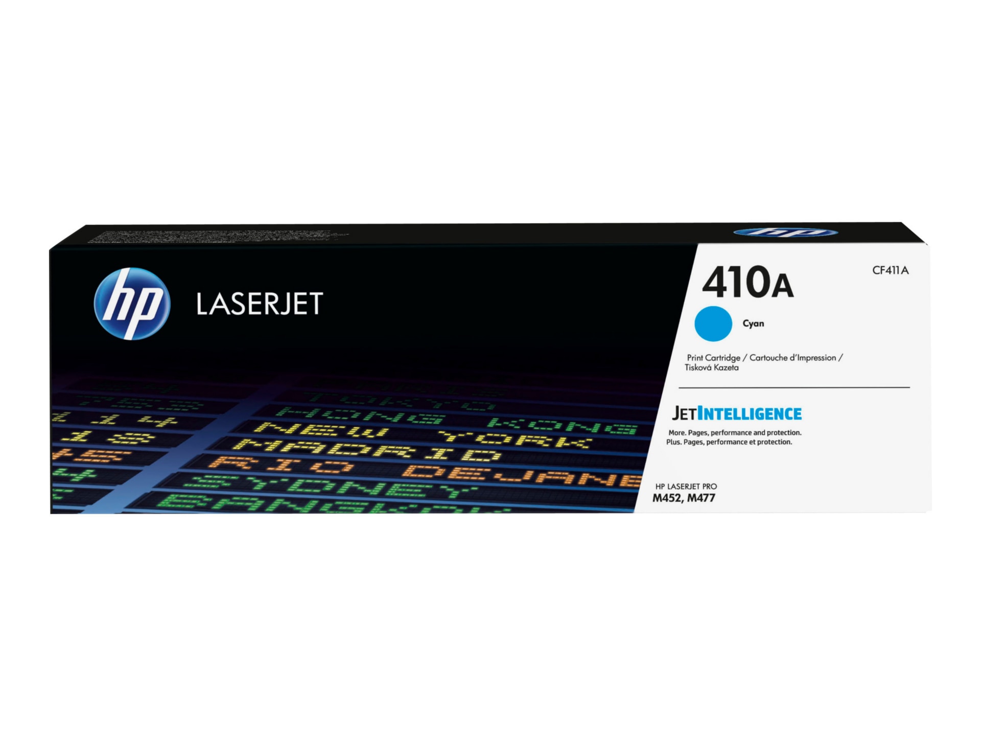 HP 410A Original Laser Toner Cartridge - Single Pack - Cyan - 1 Each