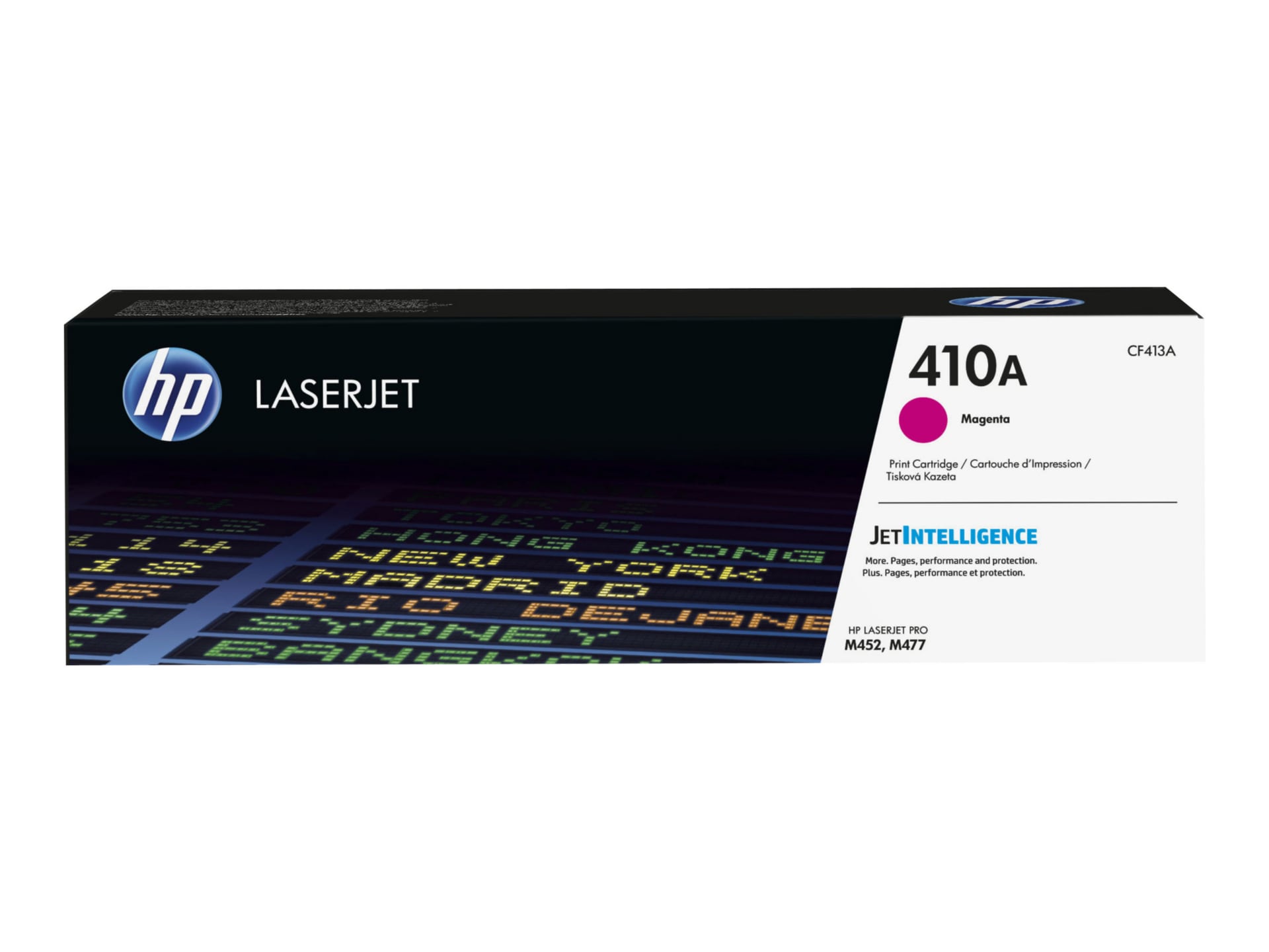 HP 410A Original Laser Toner Cartridge - Single Pack - Magenta - 1 Each