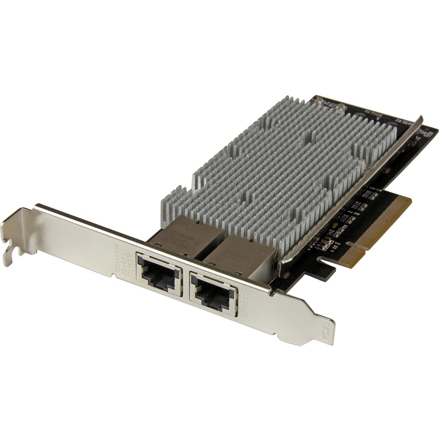 StarTech.com 2-Port 10Gb PCIe Network Card w/ Intel X540 Chip - 10GBASE-T