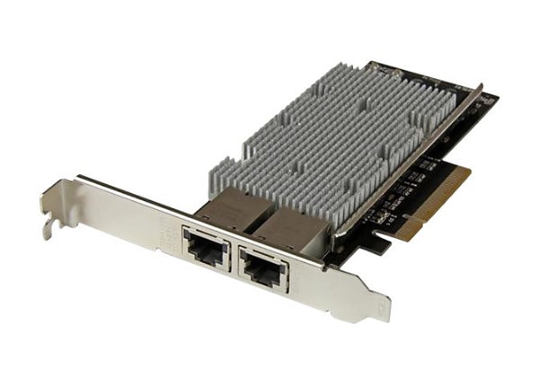 StarTech.com 2-Port 10Gb PCIe Network Card w/ Intel X540 Chip - 10GBASE-T