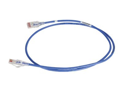 Ortronics Reduced Diameter patch cable - 10 ft - blue