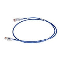 Ortronics Reduced Diameter patch cable - 10 ft - blue