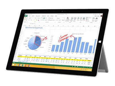 Microsoft Surface 3 - 10.8" - Atom x7 Z8700 - 4 GB RAM - 128 GB SSD