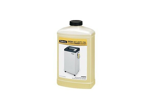 Fellowes High Security Shredder Lubricant - cleaning oil / lubricant
