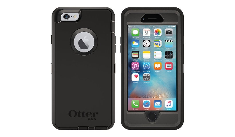 OtterBox Defender Series Apple iPhone 6/6s Black Protective Case