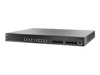 Cisco Small Business SG500XG-8F8T - switch - 16 ports - managed - rack-moun