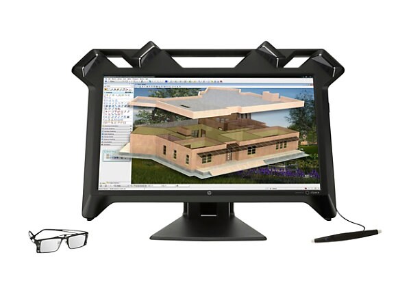 HP Zvr Virtual Reality Display - 3D LED monitor - Full HD (1080p) - 23.6"