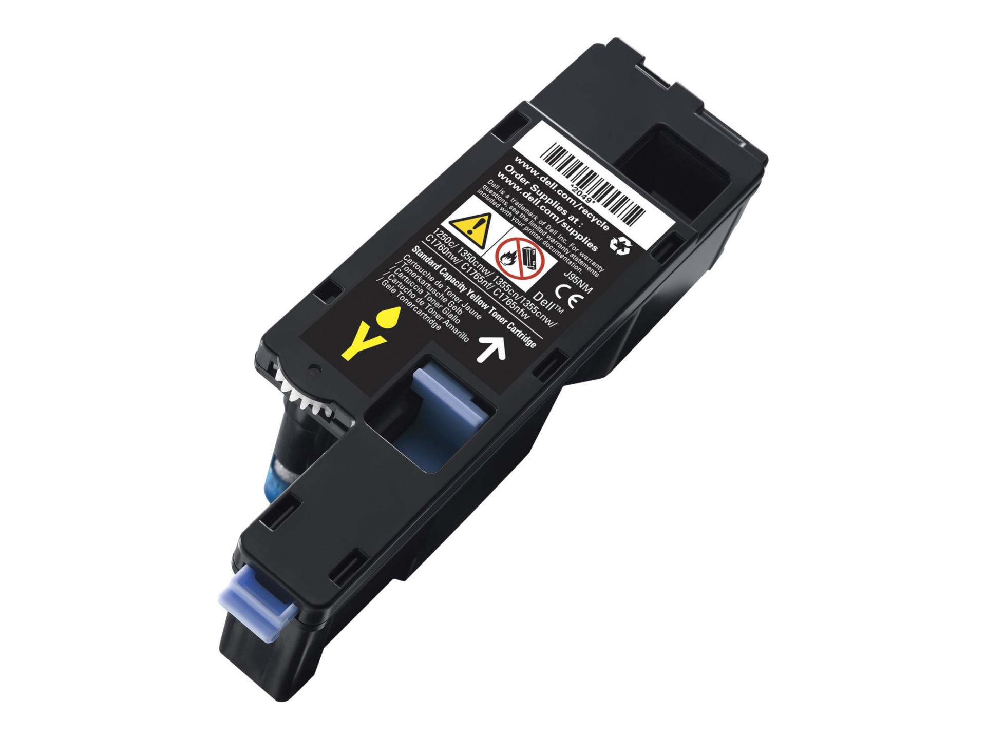 Dell - yellow - original - toner cartridge