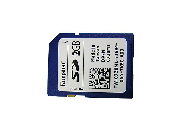 Dell - flash memory card - 2 GB - SD