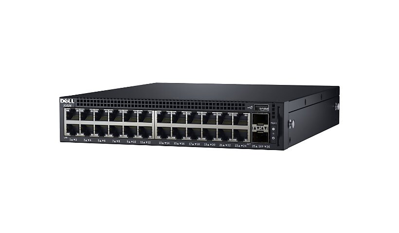Dell EMC Networking X1026 - switch - 24 ports - managed - rack-mountable