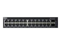 Dell EMC Networking X1026P - switch - 24 ports - managed - rack-mountable
