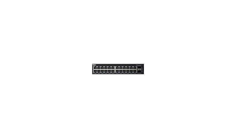 Dell EMC Networking X1026P - switch - 24 ports - managed - rack-mountable