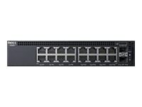 Dell Networking X1018 - switch - 16 ports - managed - rack-mountable