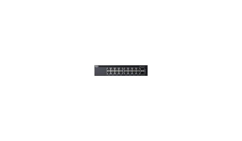 Dell Networking X1018 - switch - 16 ports - managed - rack-mountable