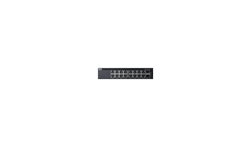 Dell Networking X1018P - switch - 16 ports - managed - rack-mountable