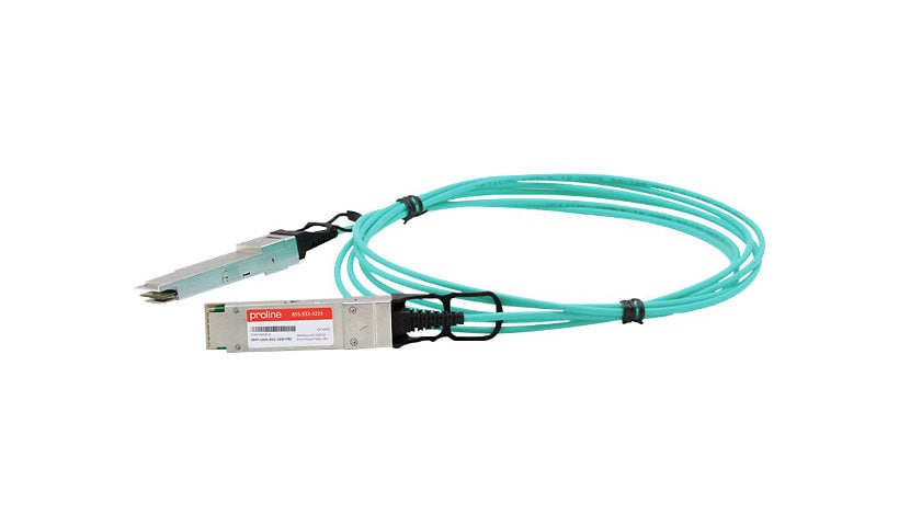 Proline 100GBase-AOC direct attach cable - TAA Compliant - 10 m