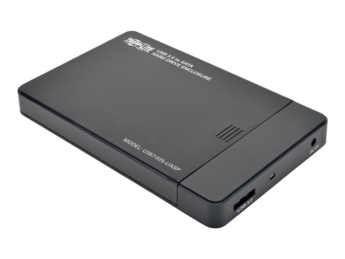 Tripp Lite USB 3.0 SuperSpeed External 2.5 in. SATA Hard Drive Enclosure - storage enclosure - SATA 6Gb/s - USB 3.0