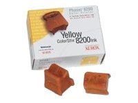 Genuine Xerox Yellow ColorStix 8200 Ink (x2) (Phaser 8200)