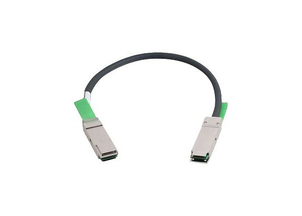 C2G 40G Passive InfiniBand Cable - direct attach cable - 50 cm - black