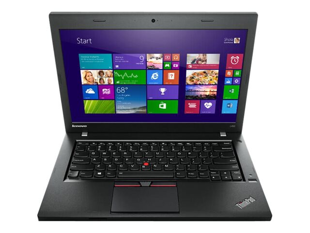 Lenovo ThinkPad L450 20DT - 14" - Core i5 4300U - Windows 7 Pro 64-bit / Windows 8.1 Pro 64-bit downgrade - 8 GB RAM -