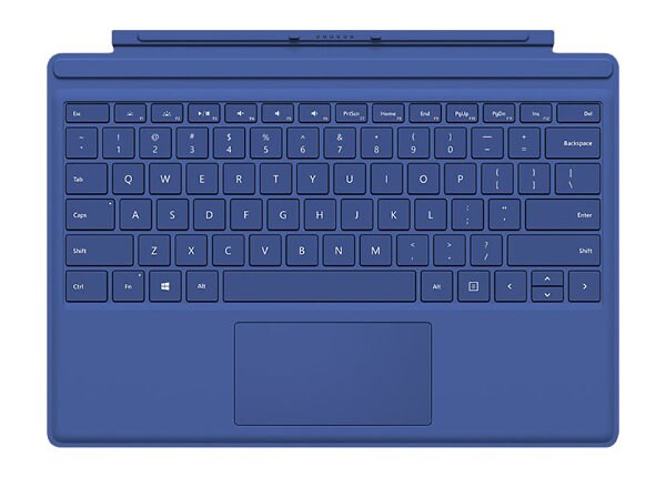 Microsoft Surface Pro 4 Type Cover - keyboard - with trackpad, accelerometer - English - North America