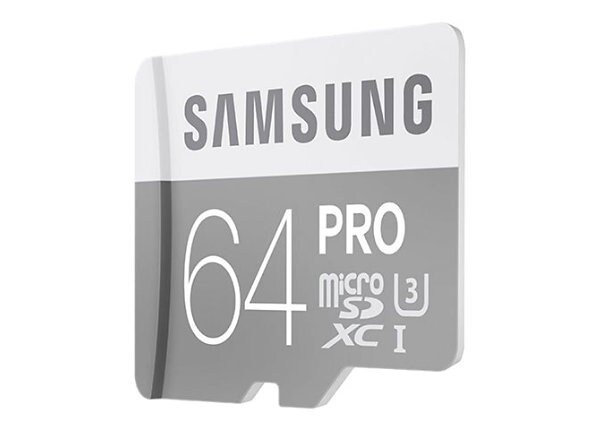Samsung Pro MB-MG64EA - flash memory card - 64 GB - microSDXC UHS-I
