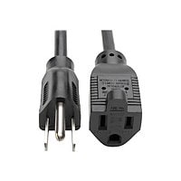 Tripp Lite Computer Power Extension Cord 10A 18AWG 5-15P to 5-15R Black 10'