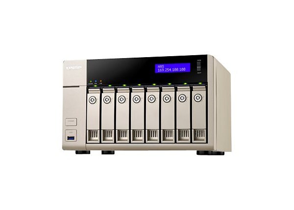 QNAP TVS-863 Turbo NAS - NAS server - 0 GB